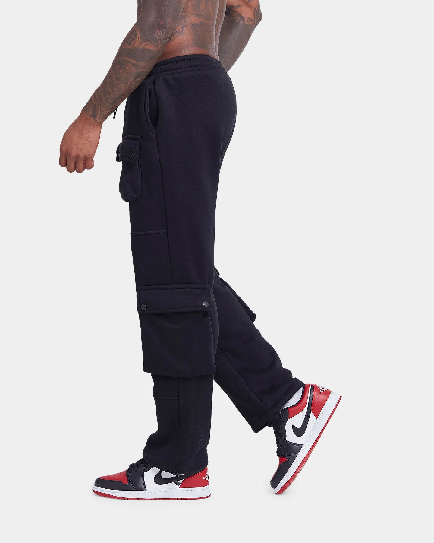 XXIII Utility Cargo Sweatpants Black